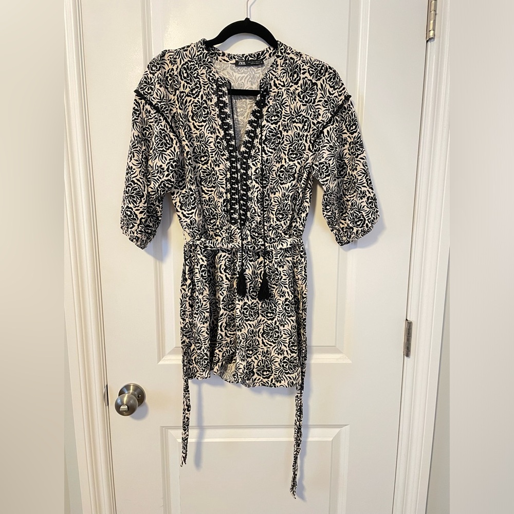 Viscose Floral 3/4 Sleeve Jumpsuits & Playsuits for Women